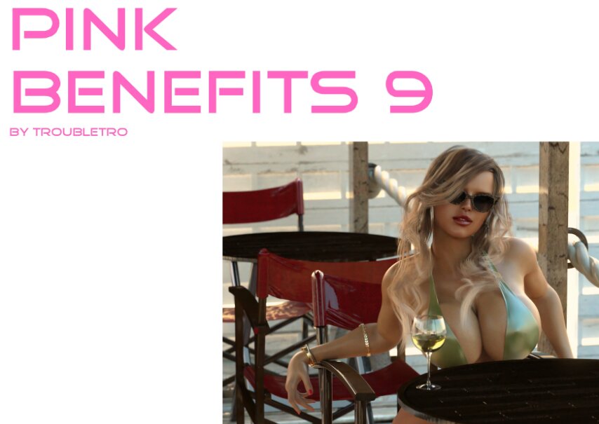 TroubleTro – Pink Benefits 9 3D Porn Comic