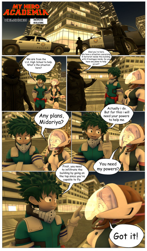 Kyosaeba - My Hero Academia Reloaded: Unexpected Revelations (Mrkyo) 3D Porn Comic