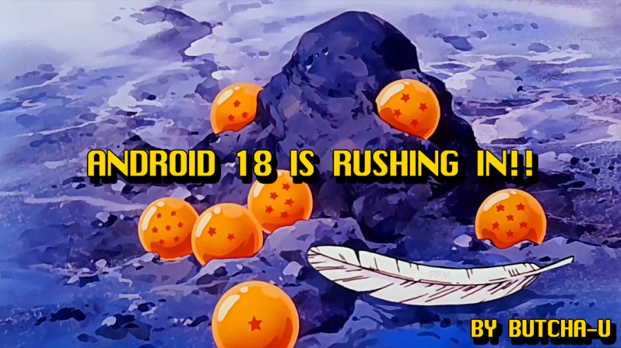 [Butcha-U] Hachamecha ga Oshiyosetekurun Ho~o!!! -  Android 18 is rushing in!! (Dragon Ball Z) eng Hentai Comic