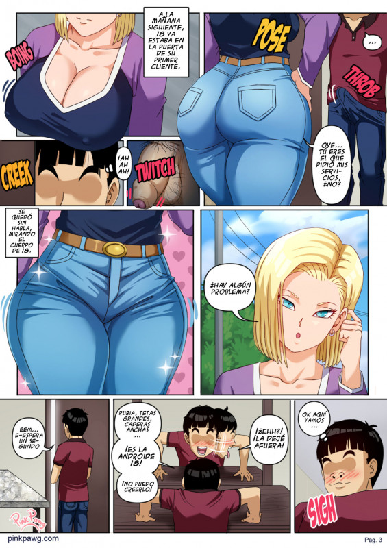Pink Pawg - Android 18 NTR Ep.4 (Dragon Ball Super) Porn Comic
