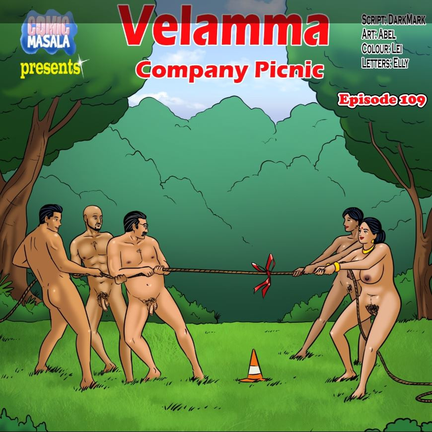 Velamma - Chapter 109 - Company Picnic - Complete Porn Comic