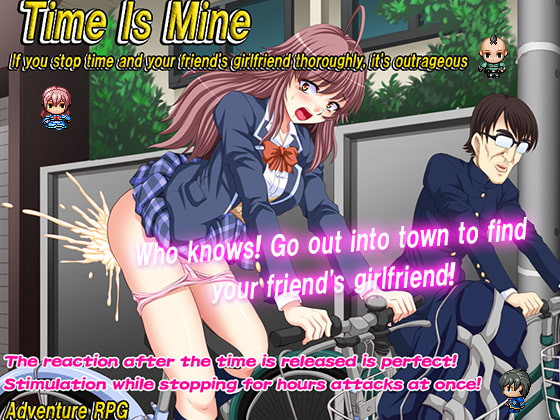 Nekoshaku - Time Is Mine - If you stop time and your friend's girlfriend thoroughly, it's outrageous (eng) Porn Game