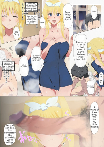 Alice to Otou-sama Alice and Father Hentai Comic