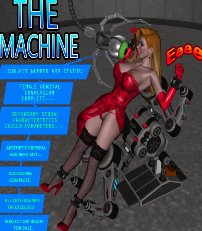 Saline - The Machine 1 3D Porn Comic