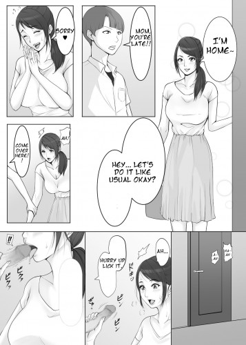 Mom will make your dick feel good with her mouth ♡ Hentai Comics