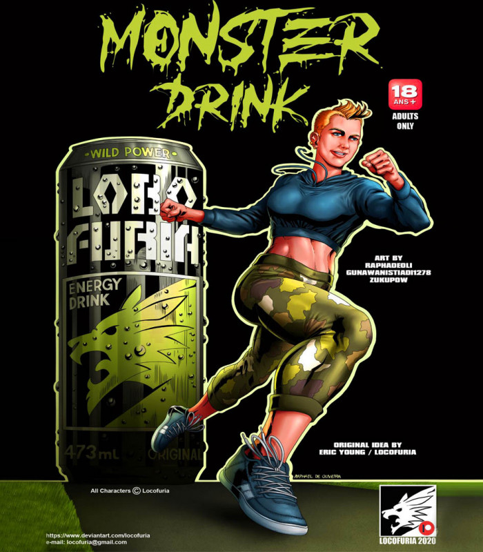 Locofuria - Monster Drink Porn Comic