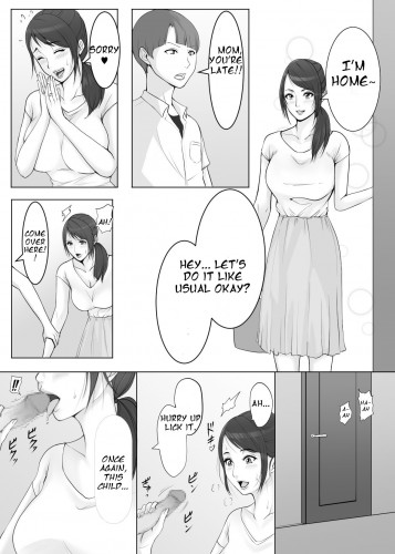 Mom will make your dick feel good with her mouth♡ Hentai Comics