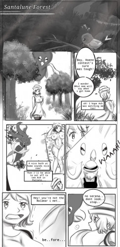 Pokemon Serena's bad end in Santalune Hentai Comic