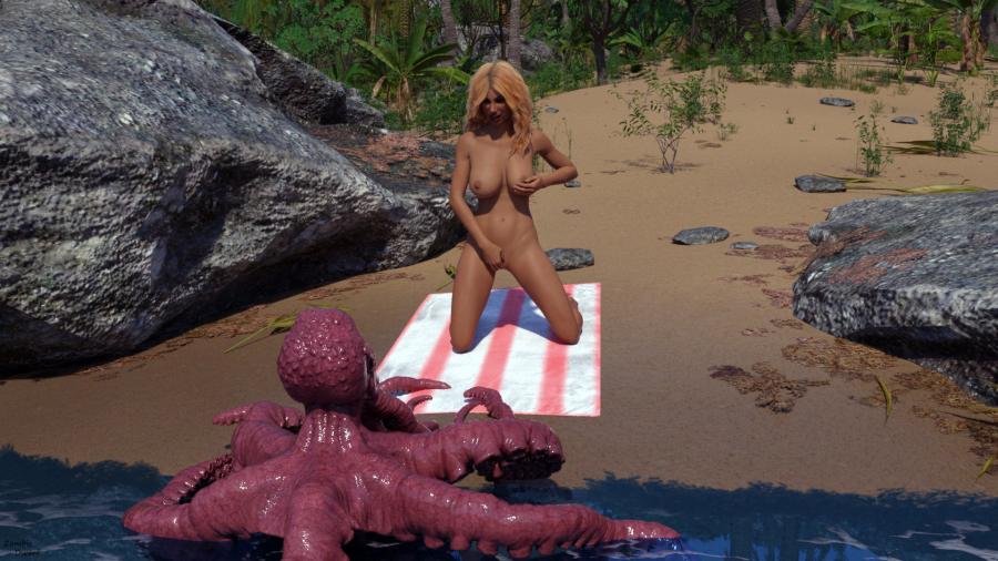 ZombieDwarf - Octopus 3D Porn Comic