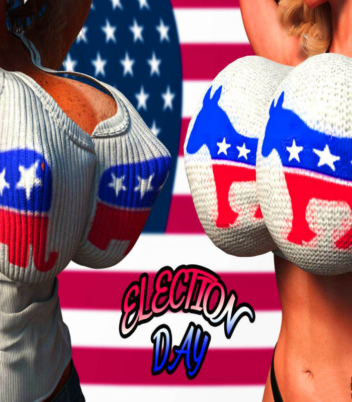 MetaBimbo - Election Day 3D Porn Comic