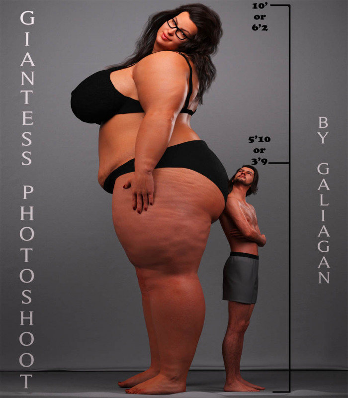 Galiagan - Giantess Photoshoot 3D Porn Comic