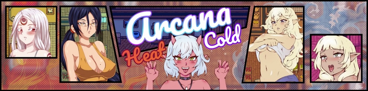 Arcana: Heat and Cold (Season 1+2+Stories) [Final] (PixelGreeds / HarDDeer) [uncen] [2020-2023, ADV, Fantasy, Male hero, Big tits/Big Breasts, Monster Girl, Exhibitionism, Spanking, Oral, Blowjob, Vaginal, Anal, Creampie] [rus+eng]