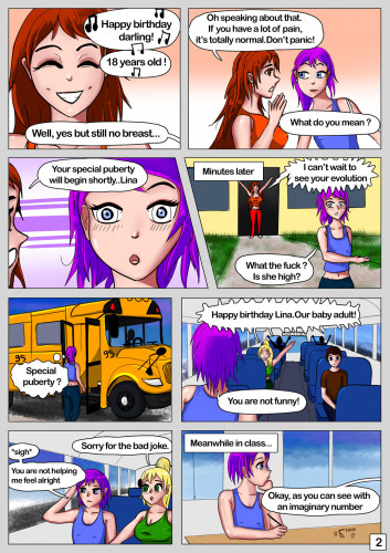 futascript - Lina's Story Porn Comic