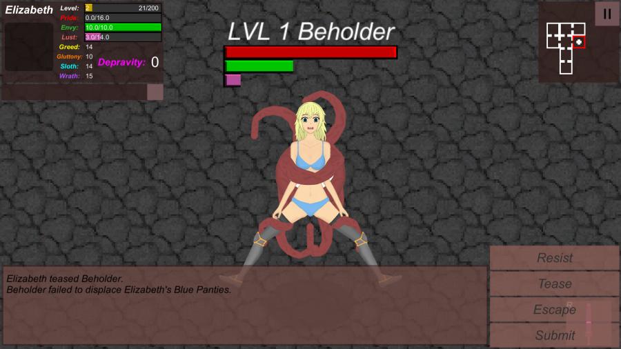 Dungeons and Depravity v0.1.4 by ChibaiGames  Win 32/Win 64/Linux/Mac/Android Porn Game