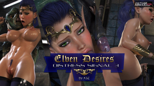Hitman X3Z - Elven Desires 03 3D Porn Comic