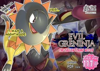 [Kikunyi] Evil Greninja x Heliolisk (Pokemon) eng Hentai Comic