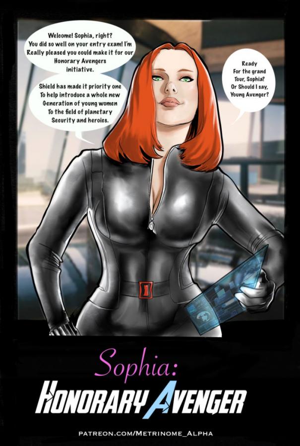 Metrinome - Sophia: Honorary Avenger Porn Comic