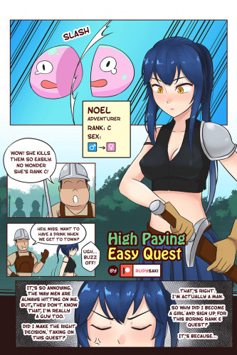 RudySaki - High Paying Easy Quest Porn Comic