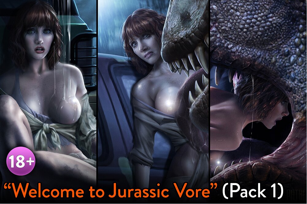 NinjArtist - Welcome to Jurassic Vore Porn Comic