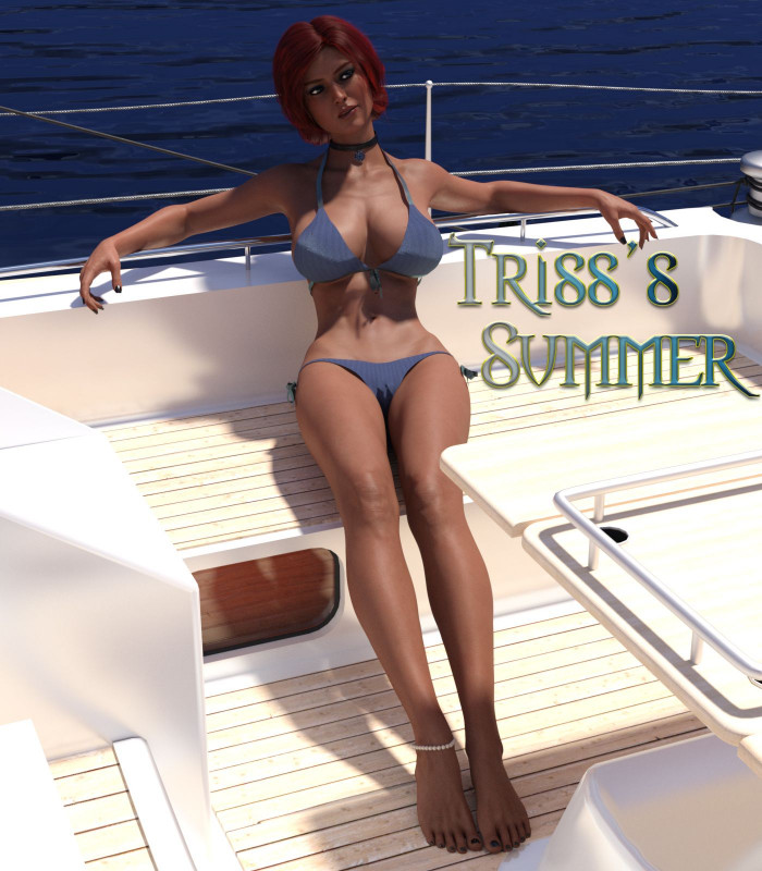 Redhead on Yacht 3D Porn Comic
