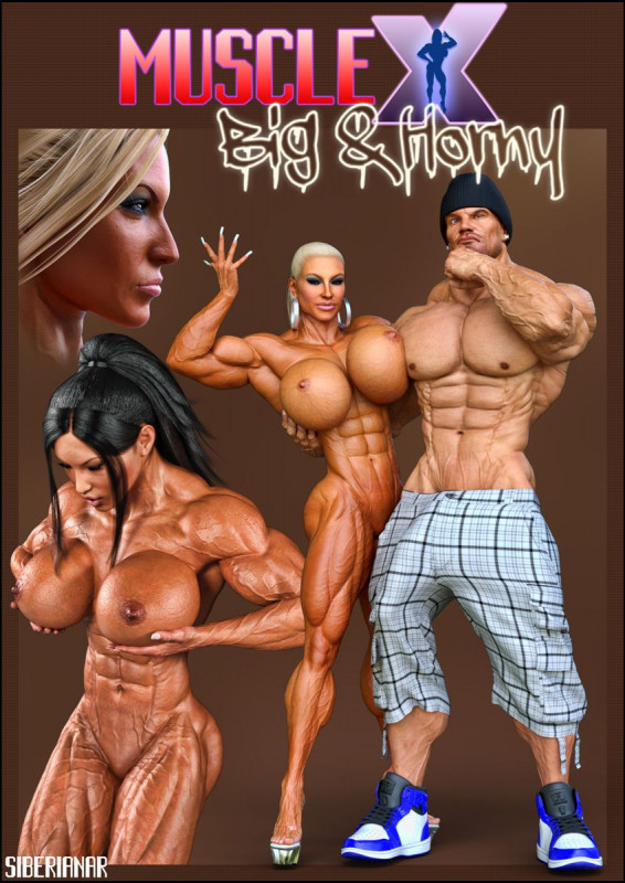 Strong Muscular 3D Babes from SiberianaR 3D Porn Comic