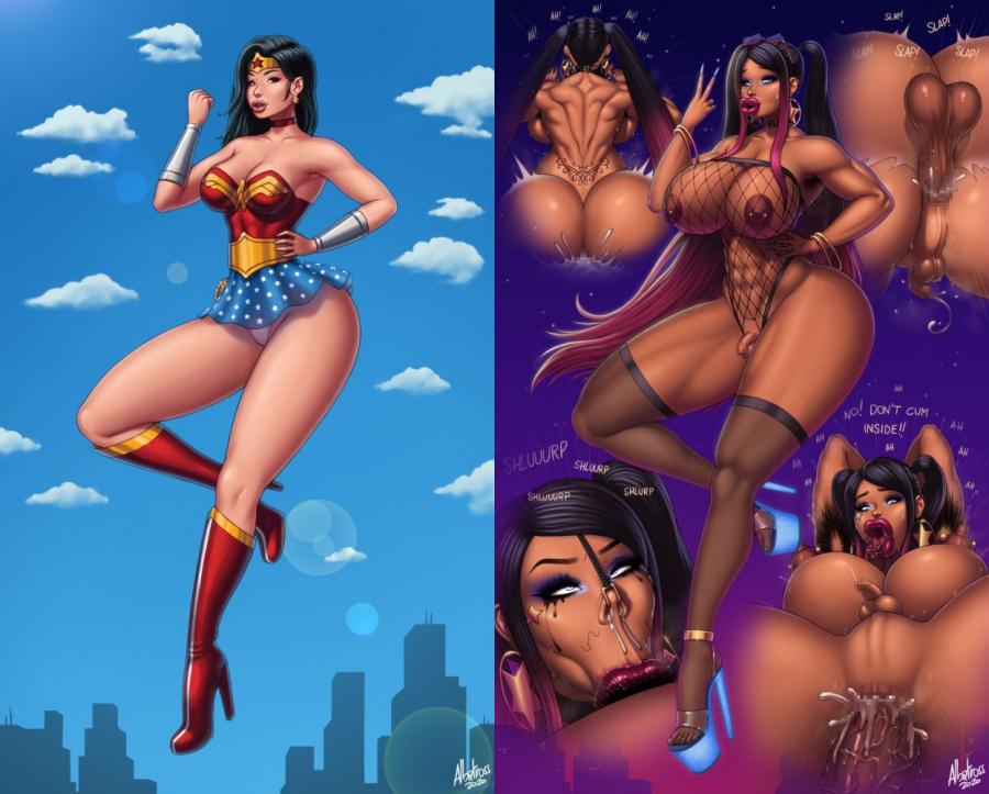 Albatross - Wonder Woman Porn Comic