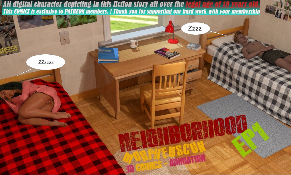 [Morpheuscuk] Neighborhood Ep 1-7 + Christmas Special 3D Porn Comic