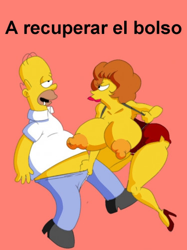 Simpsons xxx - A recuperar el bolso Porn Comic