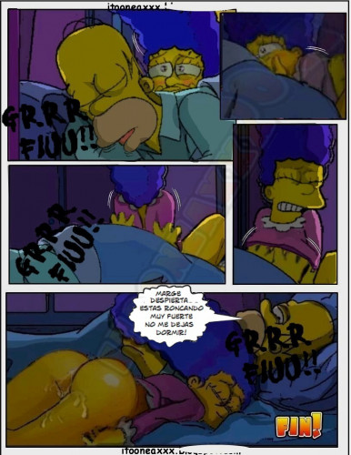 Simpsons xxx - Intruso Porn Comic