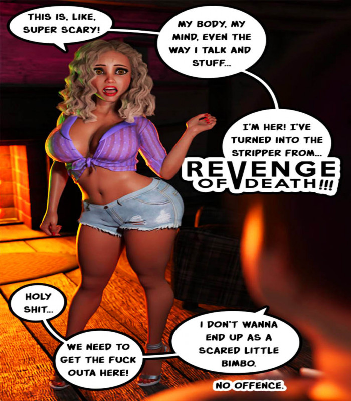 PapaDragonTG - Revenge of Death 3D Porn Comic