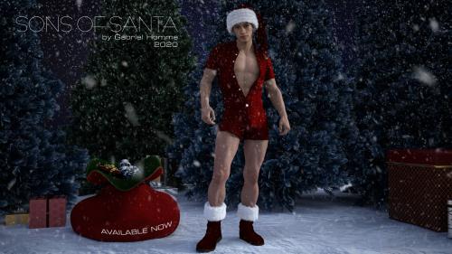 Gabriel Homme - Sons of Santa 2020 version 2.0 Porn Game