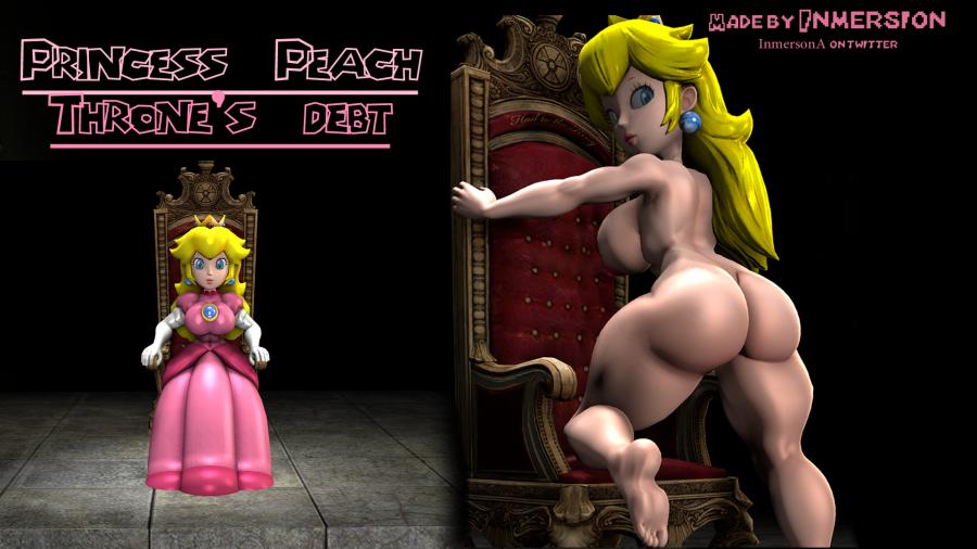 Inmersion - Princess Peach - Throne's Debt (Ongoing) 3D Porn Comic