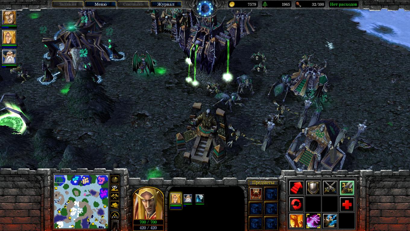 Warcraft 3 карта lordaeron