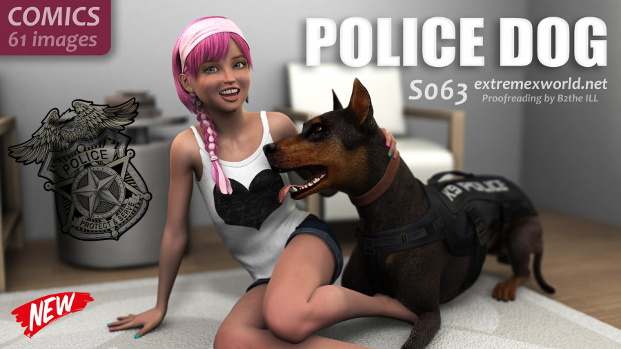 Extremexworld - S063 - Police Dog 3D Porn Comic