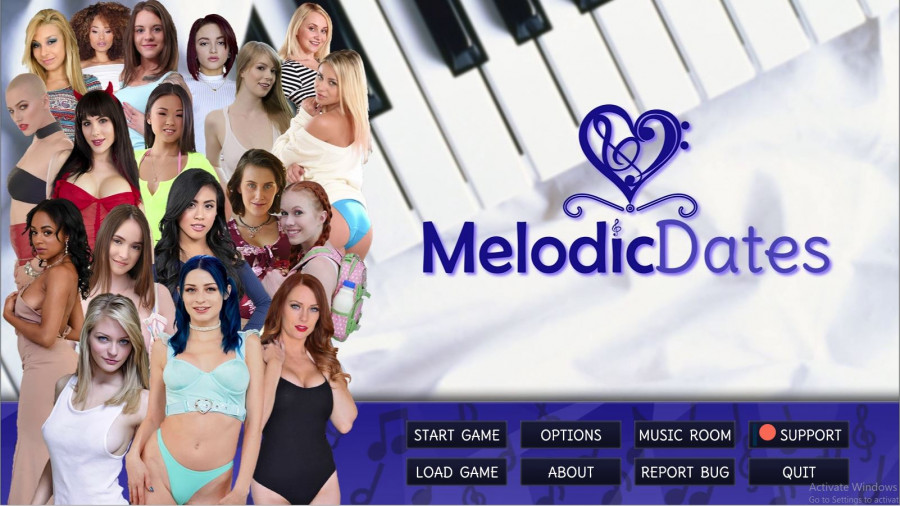 Melodic Dates v1.5  + Update Only + Save by Poison Adrian Win/Mac Porn Game