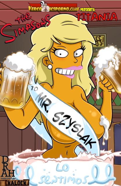 Vercomicsporno - The Simpsons Titania (Spanish) Porn Comic