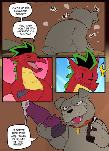 Blitzdrachin - Dragon Lessons 2 Porn Comic