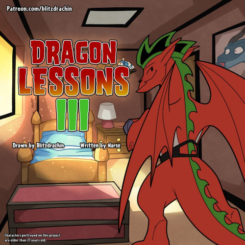Blitzdrachin - Dragon Lessons 3 Porn Comic