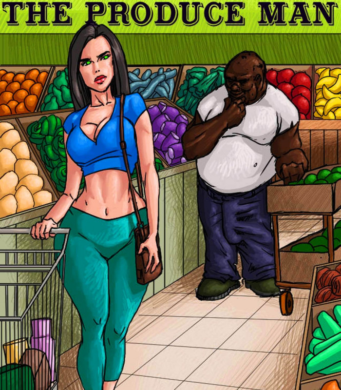 IllustratedInterracial – The Produce Man Porn Comics