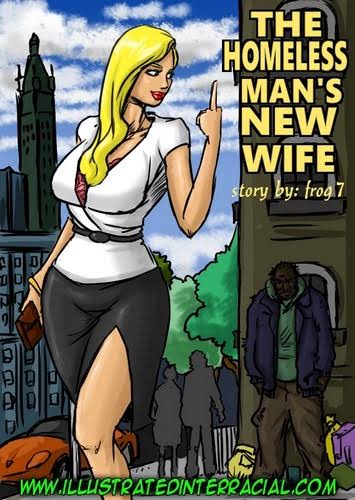 IllustratedInterracial - The jomeless man's new wife Porn Comic