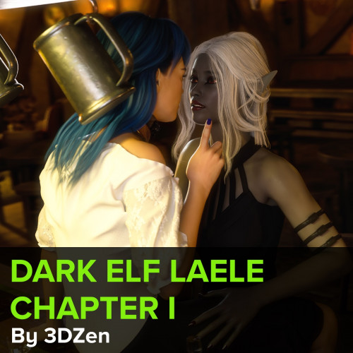 3DZen - Dark Elf Laele 3D Porn Comic
