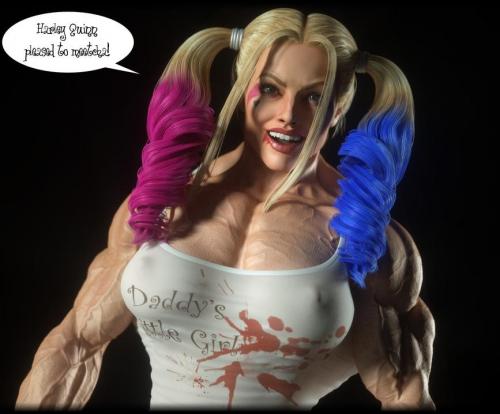 Muscle girls 3D models Part 2 by Tigersan 3D Porn Comic