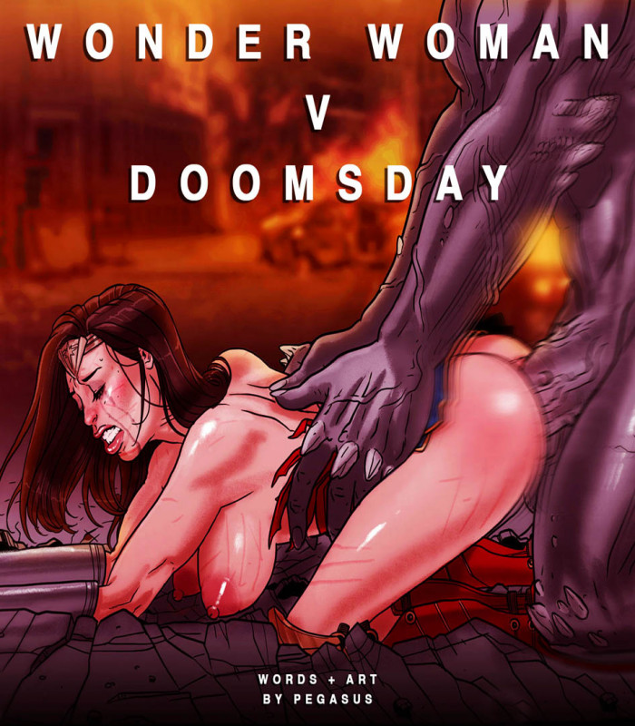Pegasus - Wonder Woman vs Doomsday Porn Comics