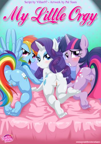 Palcomix - My Little Orgy - My Little Pony Friendship is Magic Porn Comic