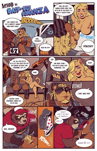 Captain Nikko - Aesop's Travels 1: Bait Bus Bonanza! Porn Comics