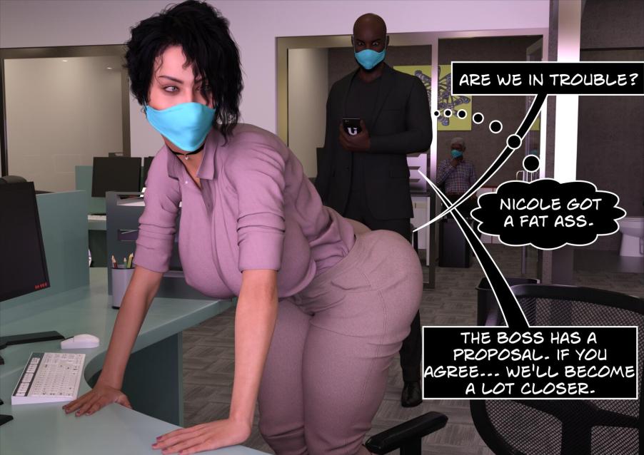 Mature3dcomics - Blame The Virus 3D Porn Comic