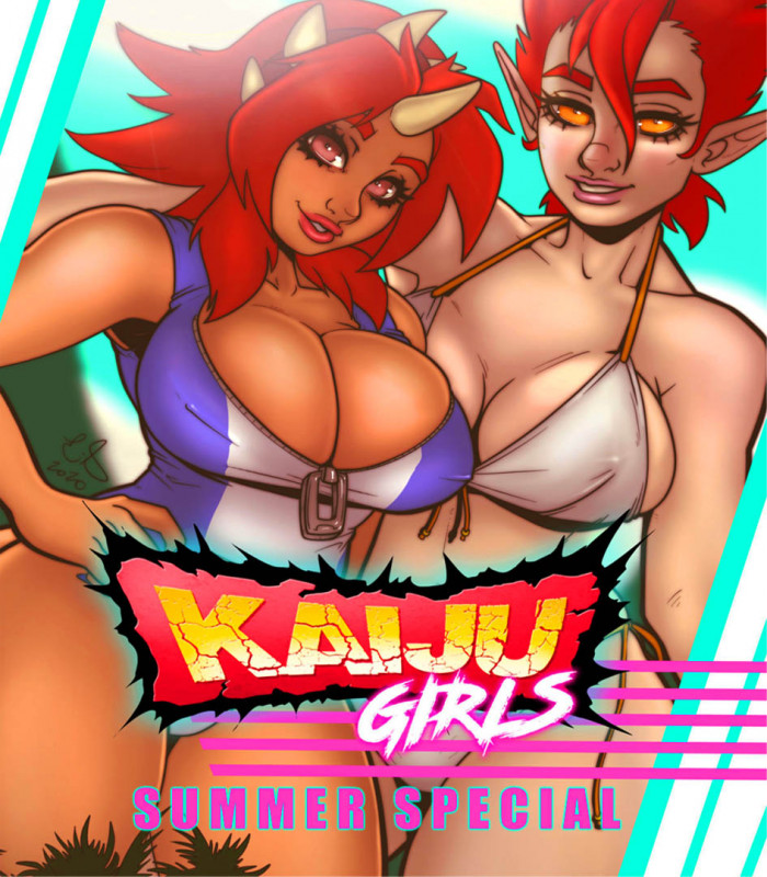WitchKing00 - Kaiju Girls: Summer Special Porn Comics