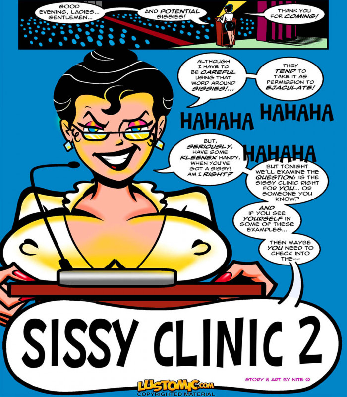 Lustomic - Sissy Clinic 2 Porn Comic