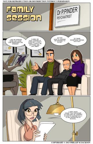 Jolly Jack - Family Session Porn Comic