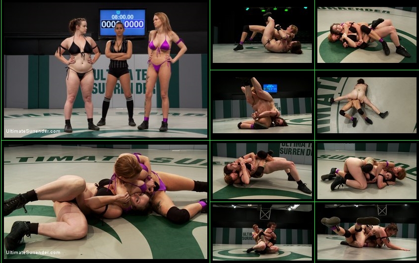 [UltimateSurrender.com / Kink.com] Isis Love, Rain DeGrey & Bella Rossi (Two Veterans Face Eachother in a Brutal Rematch!!! Non-scripted Sexual Wrestling at it s Finest!! / 18.05.2012) [2012 г, Femdom, Girls Fight, StrapOn, Hardcore, HDRip, 720p]